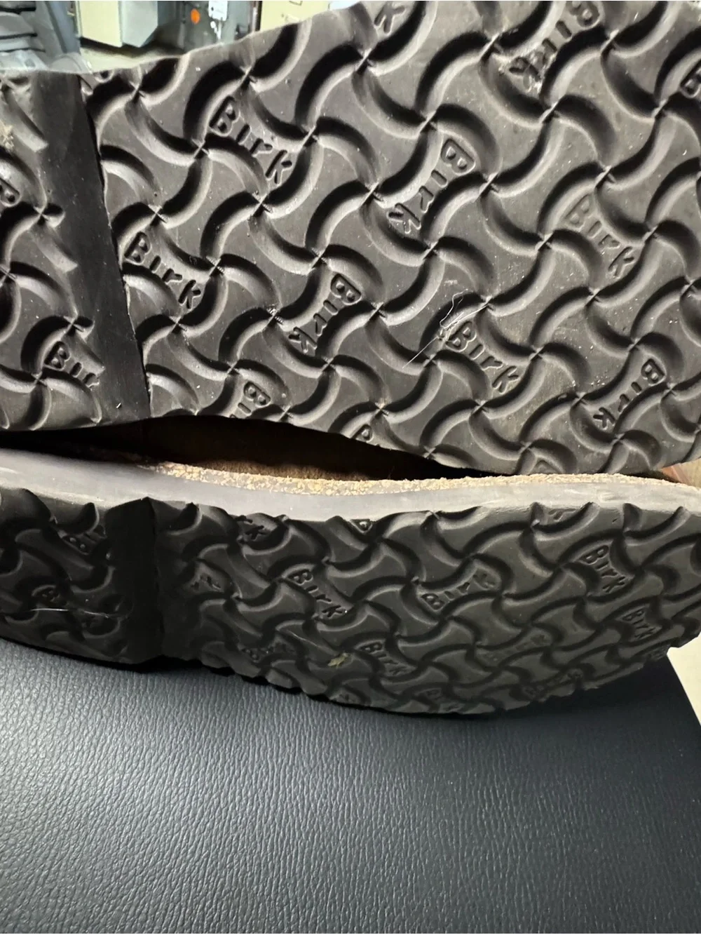 Birkenstock suede exterior